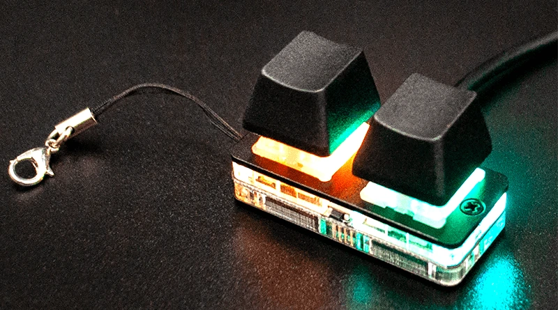 SimPad Nano 实拍，紧凑双键与挂绳
